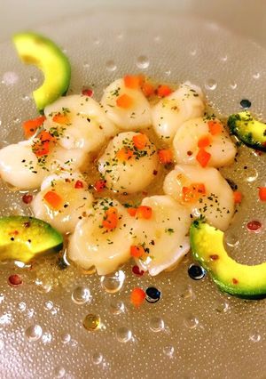 *ホタテとアボカドのカルパッチョ*-レシピのメイン写真