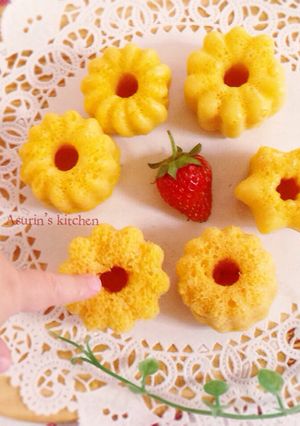 【幼児おやつ】きな粉と人参の蒸しパン-レシピのメイン写真