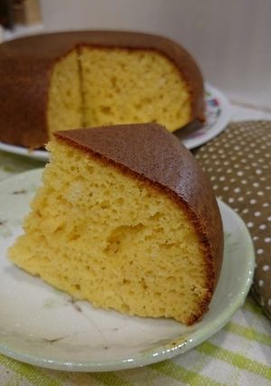 材料２つ☆炊飯器で一番簡単カステラ-レシピのメイン写真