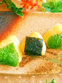 簡単美味♪大葉/海苔チーズ焼きおにぎり-レシピのメイン写真