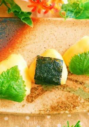 簡単美味♪大葉/海苔チーズ焼きおにぎり-レシピのメイン写真