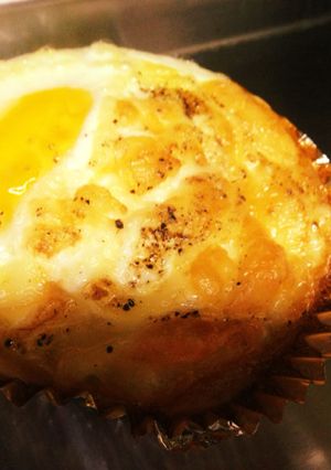 餃子の皮で目玉チーズ焼き-レシピのメイン写真