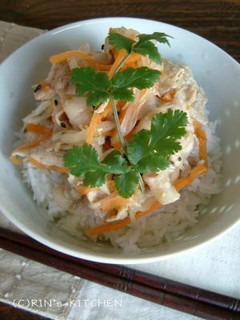 柚子こしょう豚しゃぶ丼-レシピのメイン写真