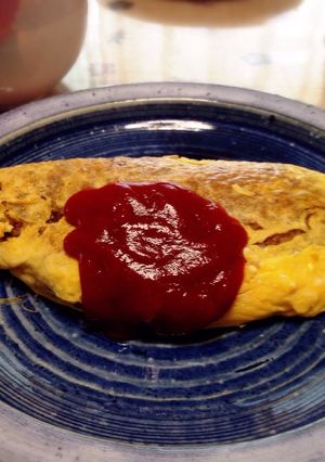ドライブインの薄焼き卵のオムライス-レシピのメイン写真