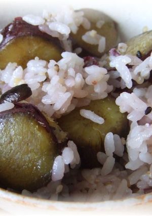 十穀米さつまいもご飯-レシピのメイン写真