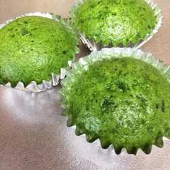 รูปของ 離乳食☆ほうれん草蒸しパン