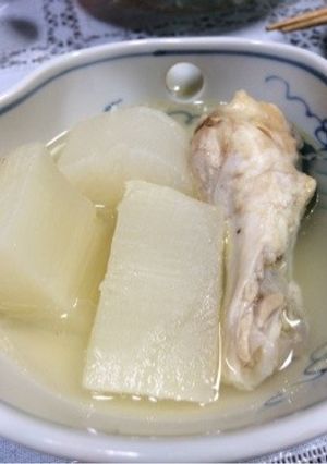 さっぱり、手羽元と大根のスープ-レシピのメイン写真