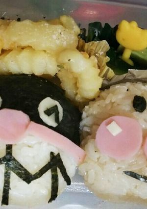 キャラ弁*アンパンマン、バイキンマン-レシピのメイン写真