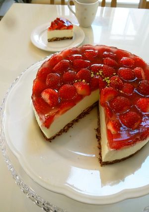 簡単♪豪華♪いちごレアチーズ-レシピのメイン写真