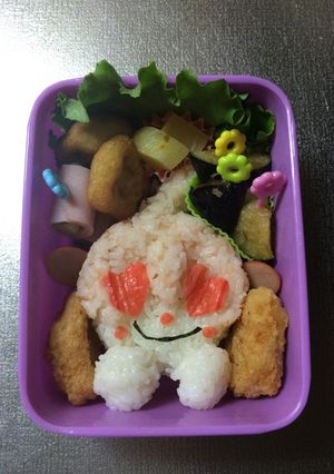 キャラ弁ドキンちゃん-レシピのメイン写真