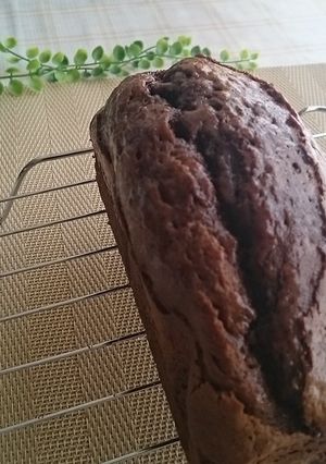甘さ控えめコーヒーチョコパウンドケーキ-レシピのメイン写真