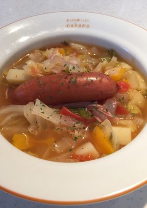 簡単！野菜たっぷり美味しいスープ-レシピのメイン写真