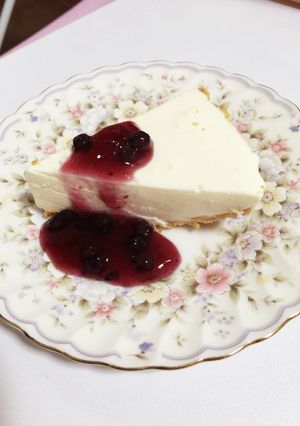 ヨーグルトレアチーズケーキ-レシピのメイン写真