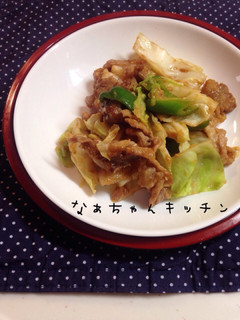 手作りのタレで〜キャベツの胡麻回鍋肉-レシピのメイン写真