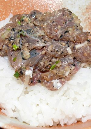 あじのなめろう・胡麻風味-レシピのメイン写真