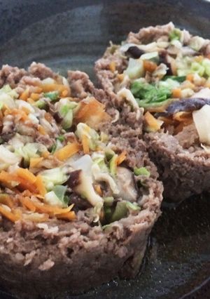 おつまみに♪レンジで簡単♪肉巻き野菜☆-レシピのメイン写真