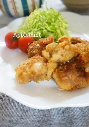 柔らか鶏のから揚げカレー醤油味-レシピのメイン写真