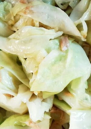 超簡単♪キャベツ、ツナ炒め-レシピのメイン写真