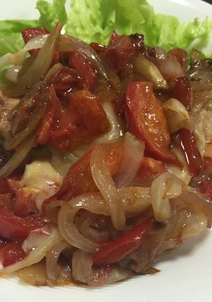 鶏のもも肉のトマトチーズ焼き-レシピのメイン写真