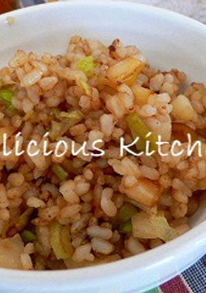 たくあんとネギだけチャーハン-レシピのメイン写真
