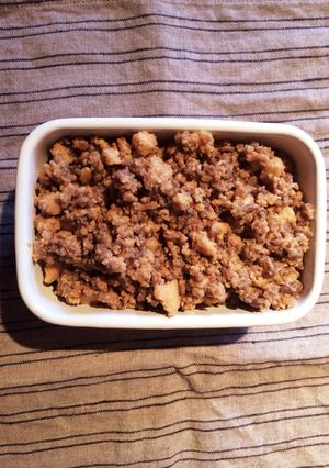 ひき肉と高野豆腐の味噌そぼろ-レシピのメイン写真