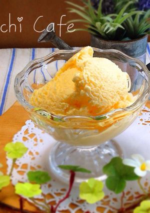 濃厚♡バニラアイスクリーム♪-レシピのメイン写真