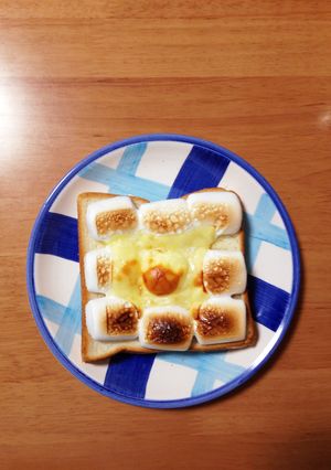 まるでスイーツ♡マシュマロチーズトースト-レシピのメイン写真