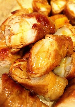 豚薄切り肉で長芋巻き！すき焼割り下使用-レシピのメイン写真