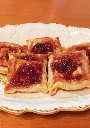 冷凍パイシートで簡単☆プチいちごパイ-レシピのメイン写真