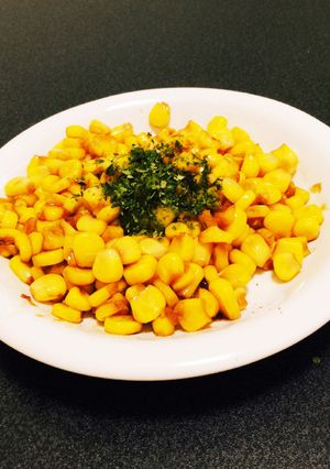 簡単！時短！コーンのバター醤油炒め-レシピのメイン写真