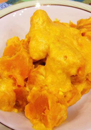 子供も喜ぶ簡単かぼちゃのミルク煮-レシピのメイン写真