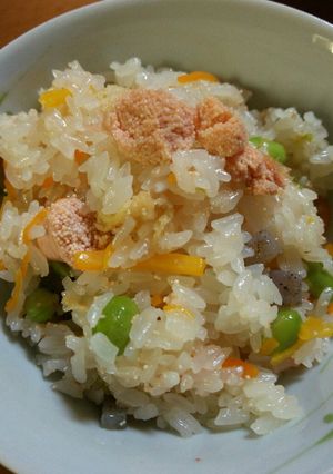 明太おこわ-レシピのメイン写真
