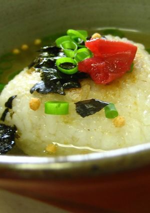 焼きおにぎりのだし茶漬け-レシピのメイン写真