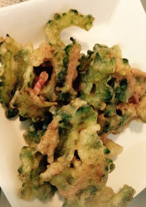 ゴーヤのかき揚げ-レシピのメイン写真