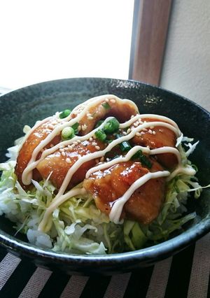 ジューシー‼ てりチキ丼-レシピのメイン写真