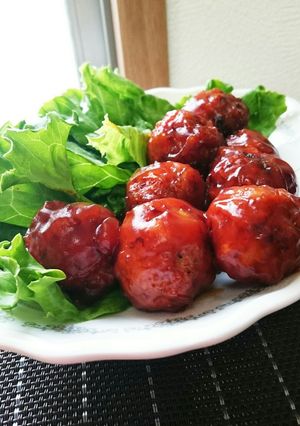 お店の味‼ふっくら肉団子-レシピのメイン写真