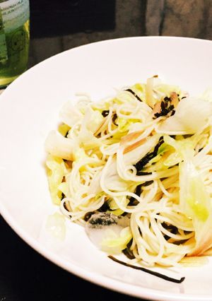 ミョウガとレタスのさっぱり素麺-レシピのメイン写真