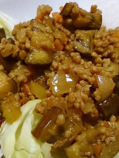 なすとひき肉のドライカレー♪-レシピのメイン写真