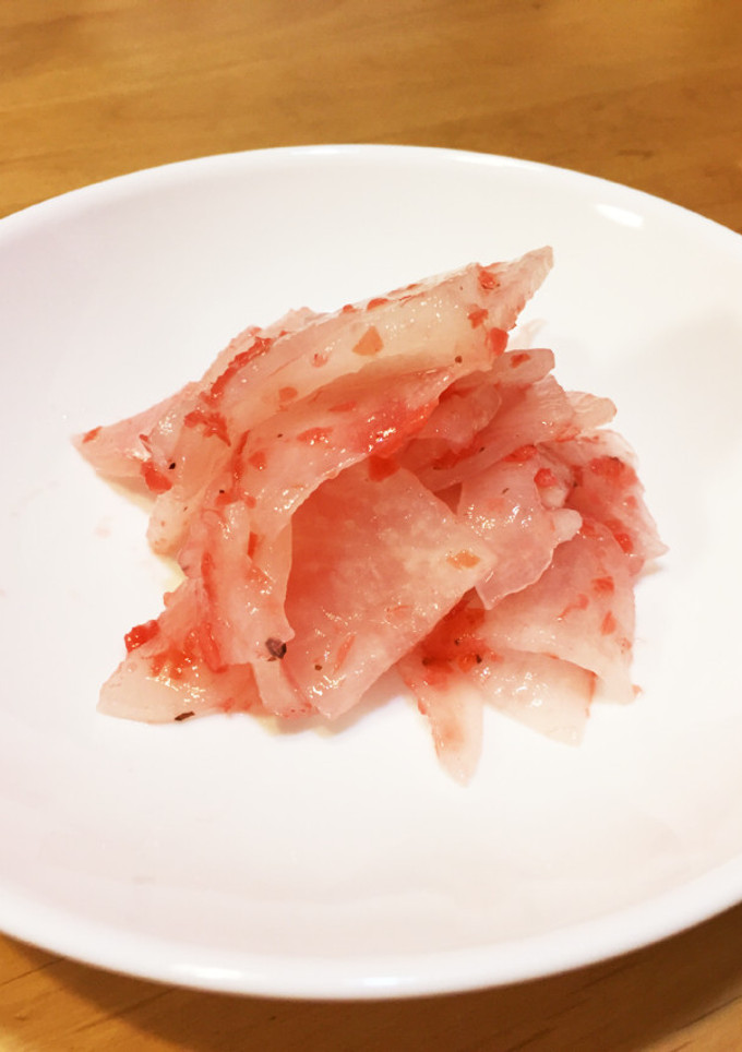 やみつき♪ 大根梅和え-レシピのメイン写真