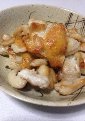 鶏皮塩焼き！-レシピのメイン写真