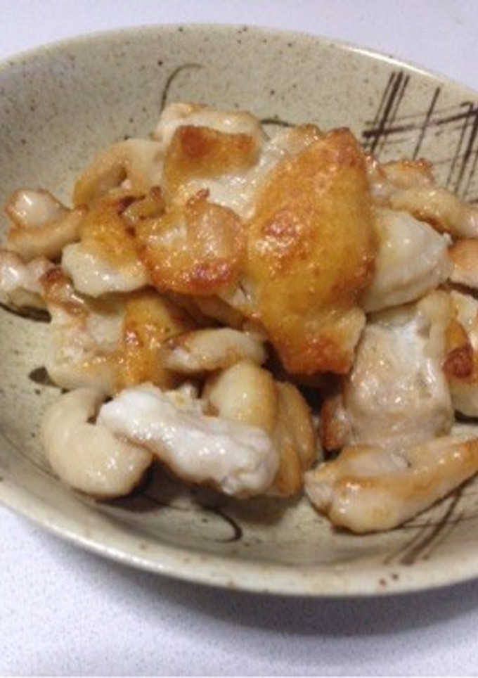 鶏皮塩焼き！-レシピのメイン写真