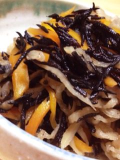 簡単☆ひじきと切り干し大根の煮物-レシピのメイン写真