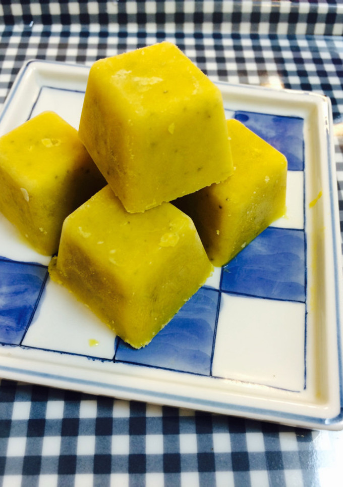 キューブアイス♡皮ごとかぼちゃ-レシピのメイン写真