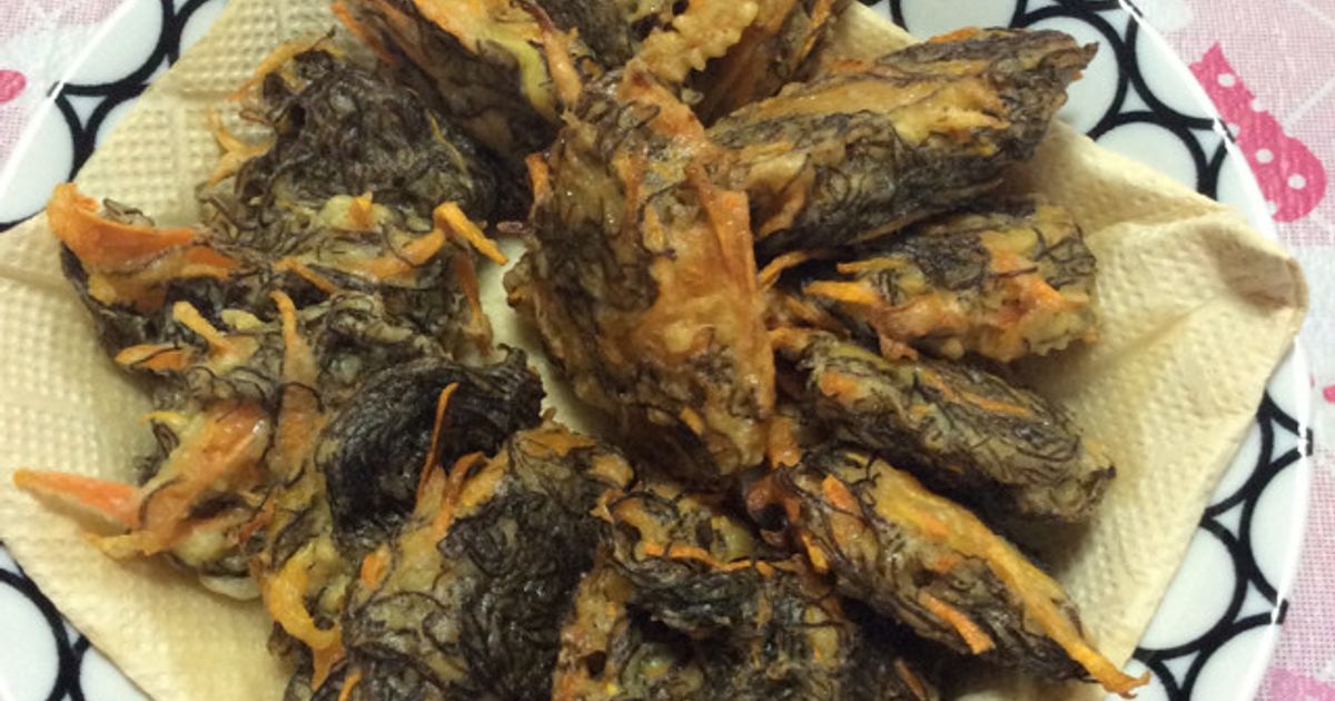 もずくの天ぷら♪おやつにもグゥ～ by 93KUMI 【クックパッド