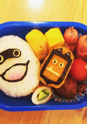 キャラ弁☆ウィスパーと妖怪pad☆-レシピのメイン写真