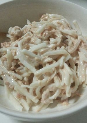 超簡単！ツナと大根のサラダ♪-レシピのメイン写真