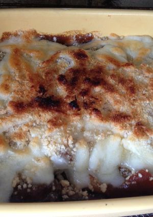 今日はリメイク、カレーのグラタン-レシピのメイン写真