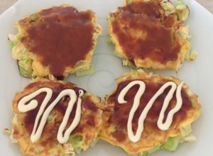 お弁当のおかずに☆簡単ひとくちお好み焼き-レシピのメイン写真