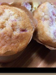 いちごカスタードマフィン-レシピのメイン写真