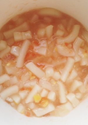 離乳食中期〜 ナポリタン風煮込みうどん-レシピのメイン写真